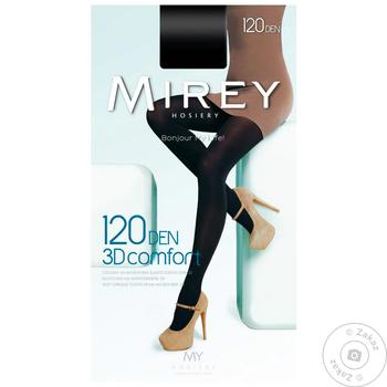 Колготи жіночі Mirey 3D Comfort 120ден р.4 nero - купити, ціни на - фото 1