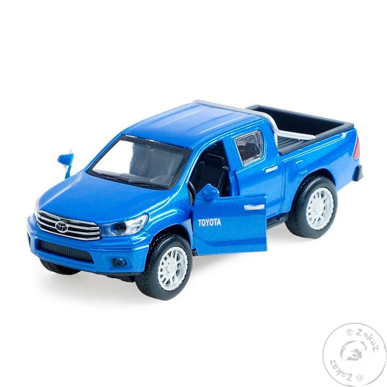 

Игрушка Technopark автомодель toyota hilux синяя 1:32