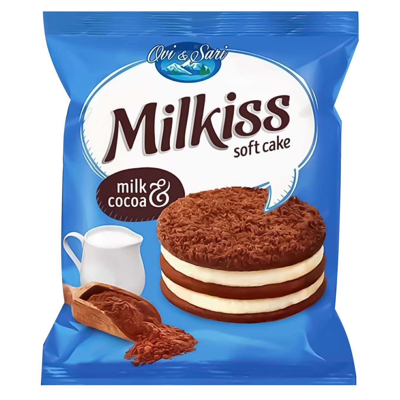 

Пирожное Milkiss Молоко и какао 50г