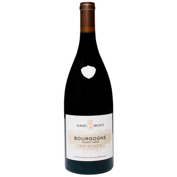 Вино Albert Bichot Bourgogne Pinot Noir Origines красное сухое 12,5% 1,5л - купить, цены на WINETIME - фото 1