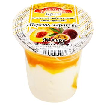 Десерт Кілія персик-маракуя 9% 450г