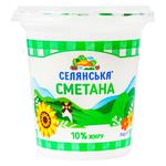 Сметана Селянська 10% 300г