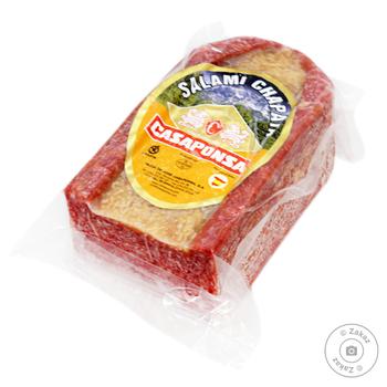 Casaponsa Salami Chapata With Cheese Raw-Curred Sausage - buy, prices for Vostorg - photo 1