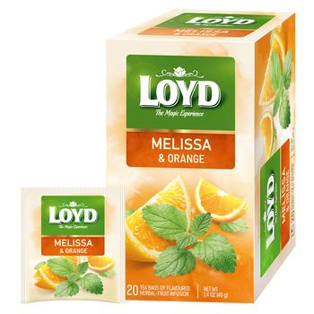 Loyd Melissa and Orange Herbal Tea 2g*20pcs - buy, prices for - photo 3