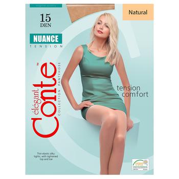 Conte Nuance 15 Den Natural Tights for Women Size 2 - buy, prices for COSMOS - photo 2