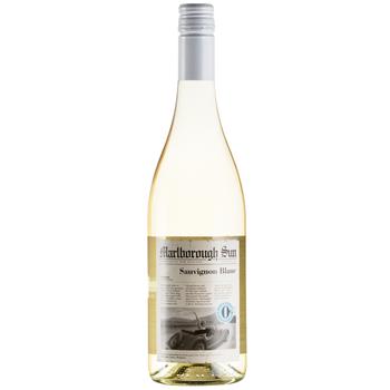 Вино Marlborough Sun Sauvignon Blanc белое полусухое безалкогольное 0% 0,75л - купить, цены на Эпицентр FOOD - фото 1
