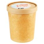 Ice-cream Kyivskyi plombir cream brulee 12% 450g Ukraine