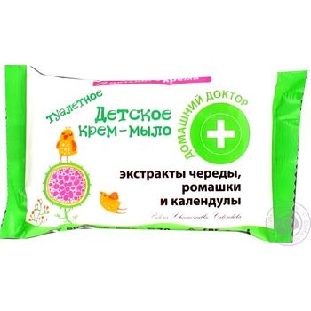 Крем-мило дитяче Домашній доктор з екстр. чер. ром. і календ 70г купить, цены на МегаМаркет - фото 1