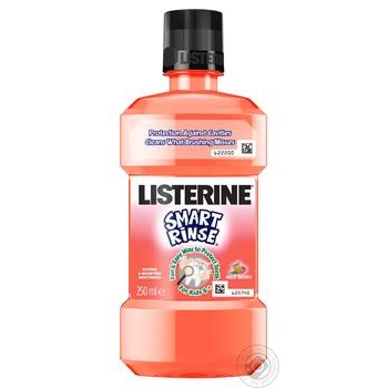 Ополаскиватель для полости рта Listerine Smart Rinse Ягодная свежесть детский 250мл купить, цены на МегаМаркет - фото 1