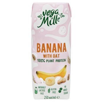 Напій вівсяний Vega Milk з бананом 1,5% 250мл - купити, ціни на - фото 2