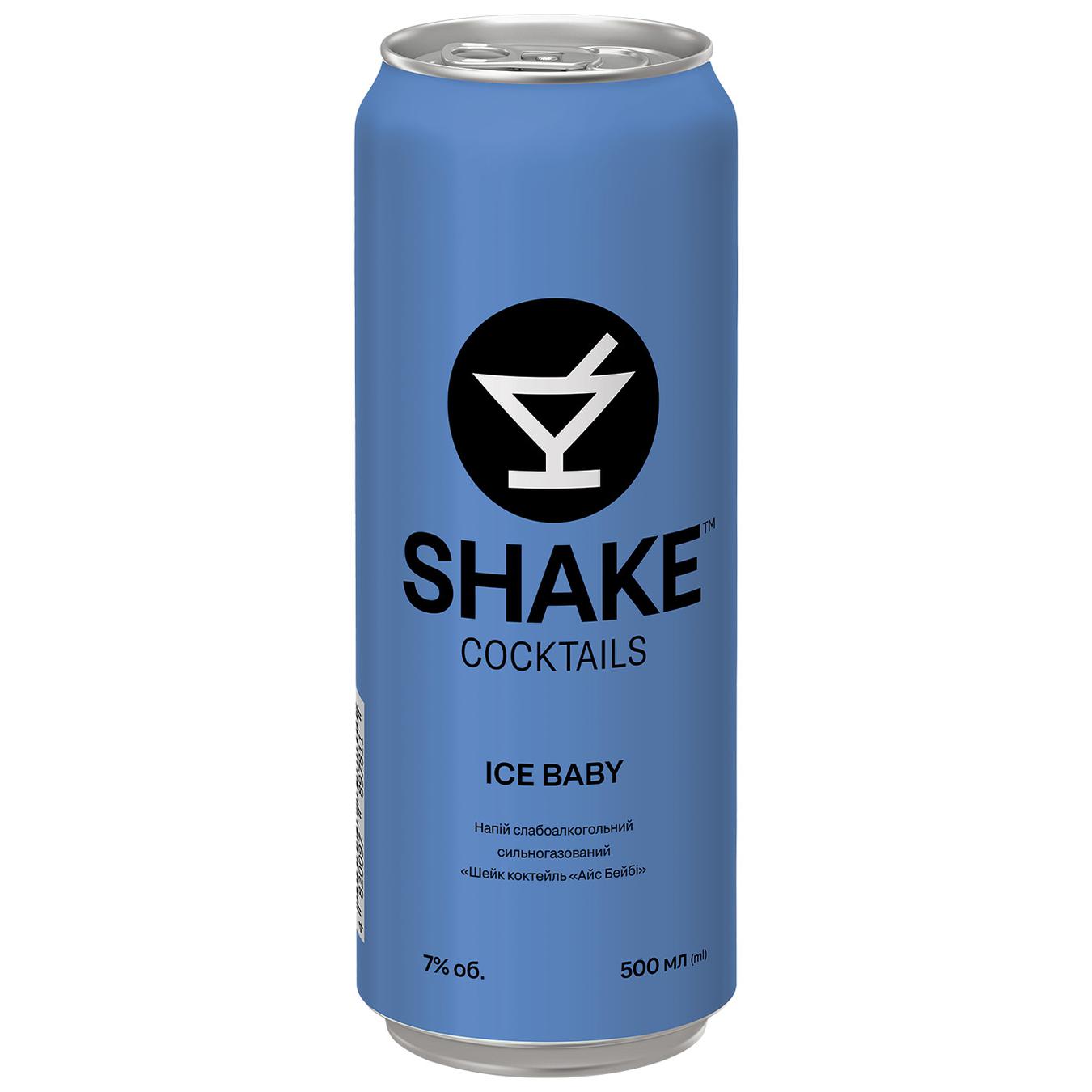 

Напиток слабоалкогольный Shake Айс Бейби 7% 0,5л