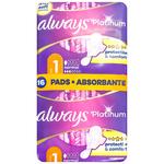 Прокладки гігієнічні Always Platinum Normal 1 16шт