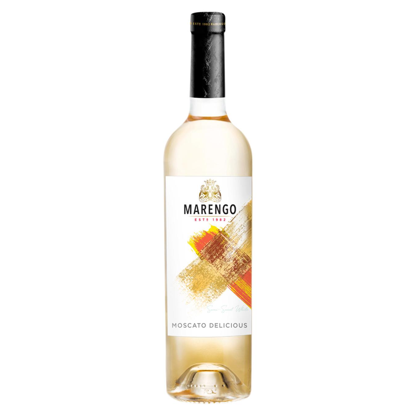 

Вино Marengo Moscato Delicious белое полусладкое 9-12% 0,75л