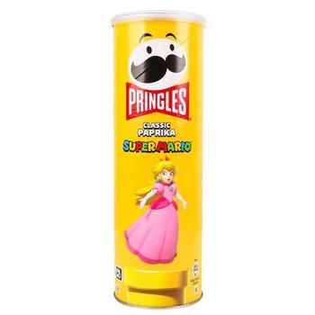 Pringles Paprika Flavored Potato Chips 165g - buy, prices for - photo 1
