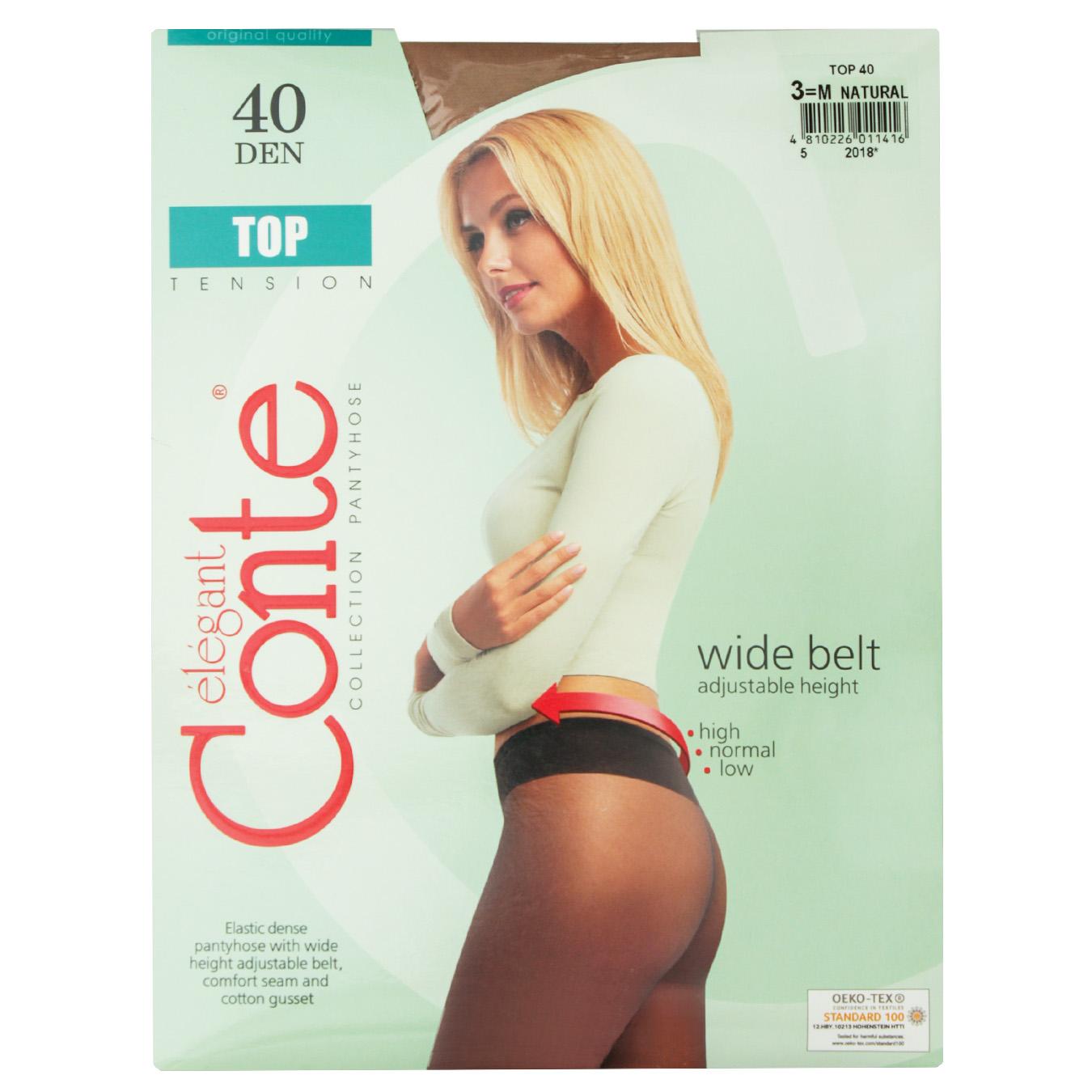 

Колготы женские Conte Top 40ден р.3 Natural