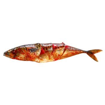 Semi-Finished Mackrel with Red Bell Pepper in Marinade - buy, prices for NOVUS - photo 1