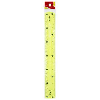 Silicone Ruler Flexible mix 30cm - buy, prices for MegaMarket - photo 2