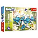 Пазл Trefl The Smurfs Приключения смурфиков 30 элементов