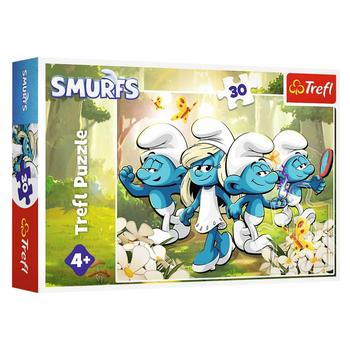 Пазл Trefl The Smurfs Пригоди смурфиків 30 елементів - купити, ціни на NOVUS - фото 1