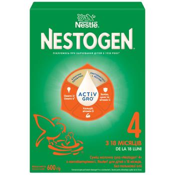 NESTLÉ® NESTOGEN® 4 Dry Milk Mixture with Lactobacilli L. Reuteri for Children from 18 Months 600g - buy, prices for Ideal - photo 2
