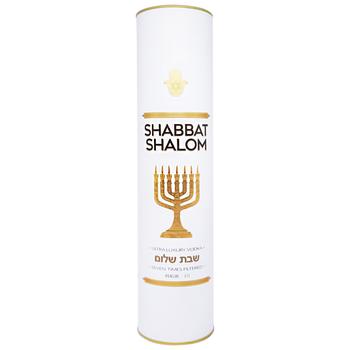 Shabbat Shalom Ultra Luxury Vodka 40% 0.7l in a Tube - buy, prices for MegaMarket - photo 1