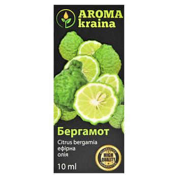 Aroma Kraina Bergamot Essential Oil 10ml - buy, prices for Ideal - photo 1