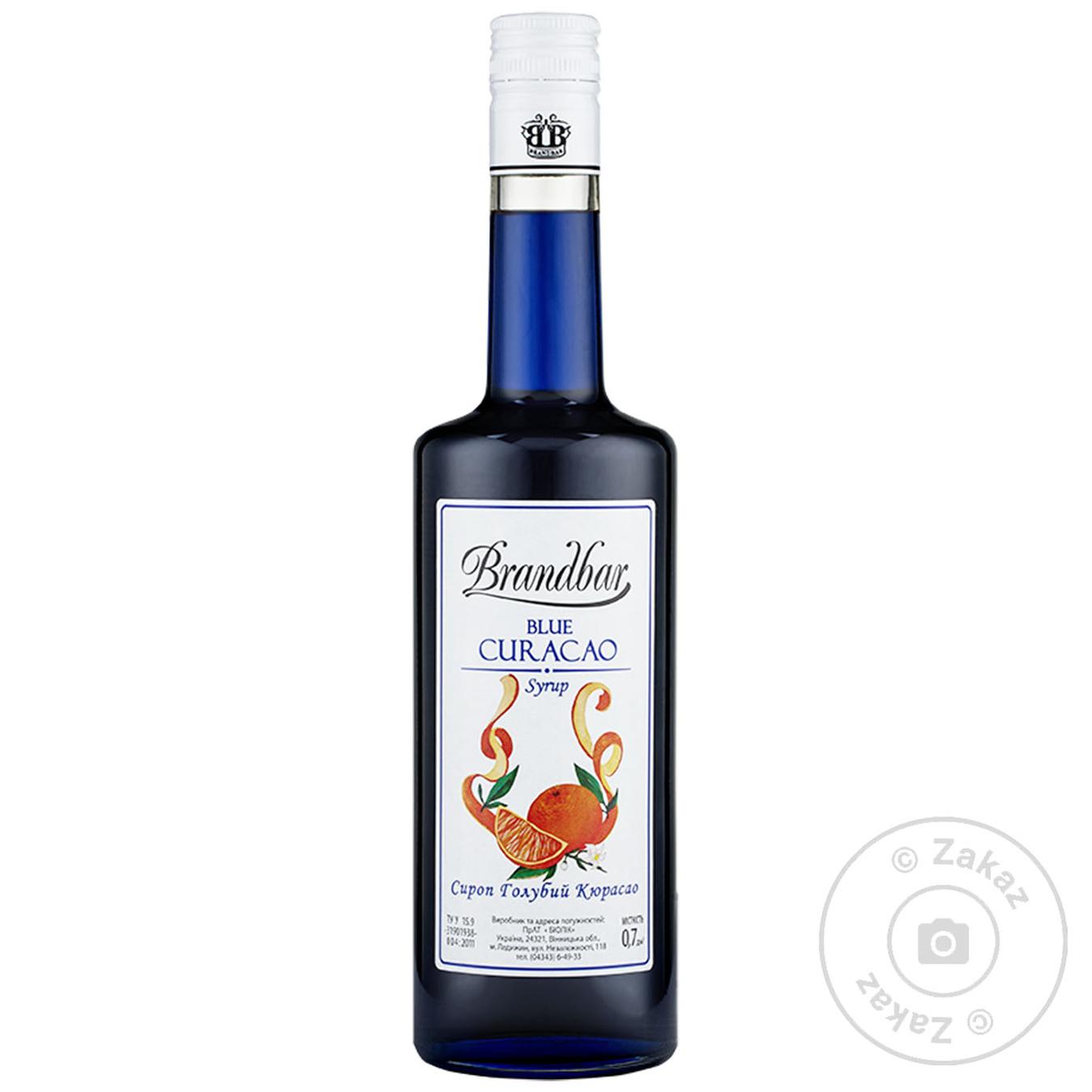 

Сироп Brandbar Голубой кюрасо 0,7л