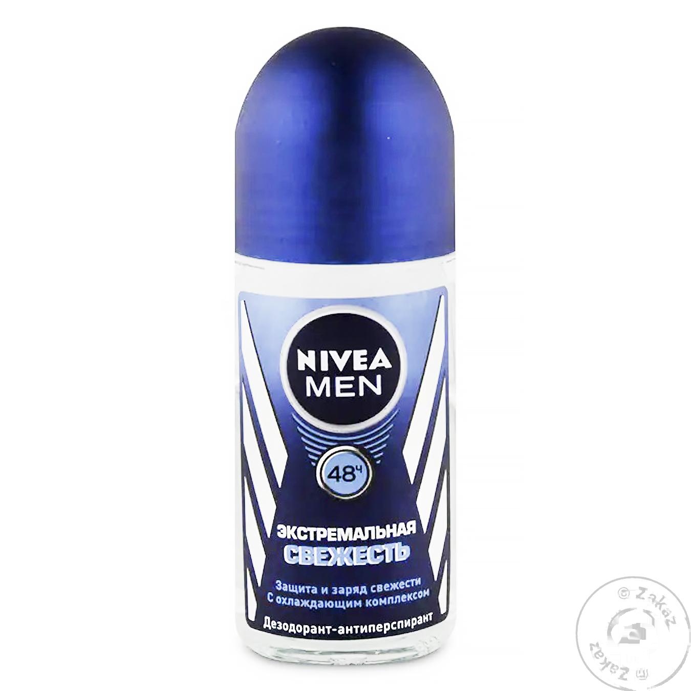 

Дезодорант Nivea Aqua Cool для мужчин шариковый 50мл
