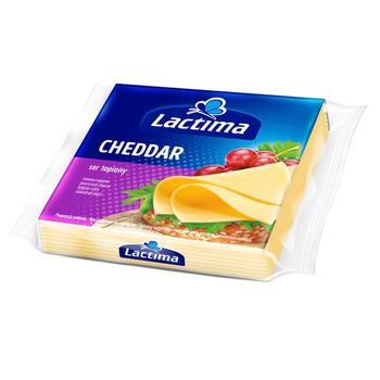 Lactima Cheddar Melted Cheese slices 36.2% 130g - buy, prices for METRO - photo 2