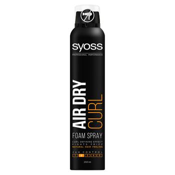 Спрей-димка для волосся SYOSS Air Dry Curl 200мл - купити, ціни на NOVUS - фото 1