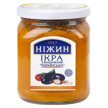 Ікра Ніжин Українська з баклажанів 450г