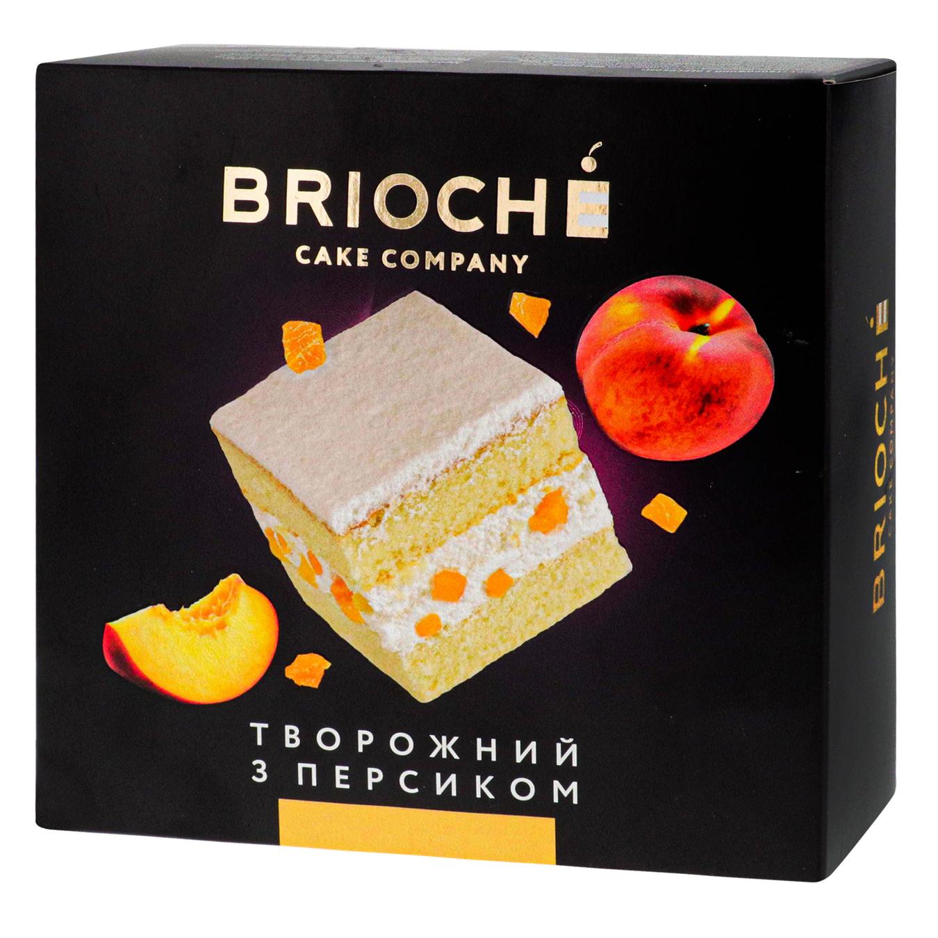 

Торт Brioche Творожный с персиком 550г