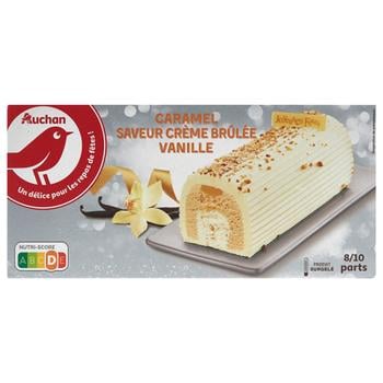 Auchan Caramel Crème Brulee Vanilla Dessert 534g