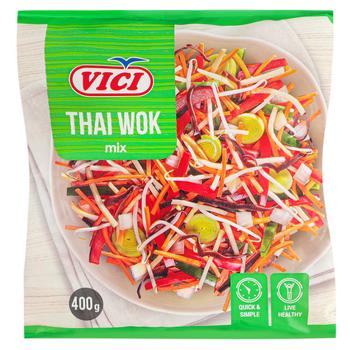 Смесь овощная Vici Thai Wok Mix замороженная 400г - купить, цены на NOVUS - фото 1