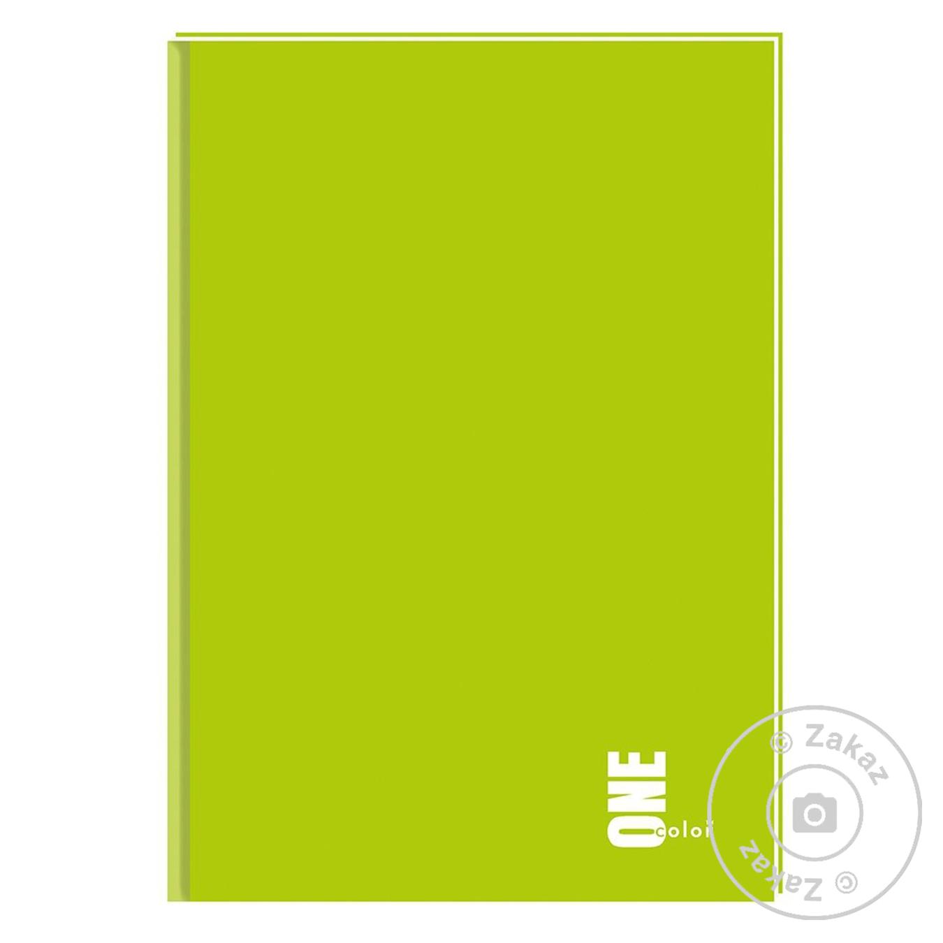 

Блокнот One Color с твердой обложкой в клеточку А5 96 листов