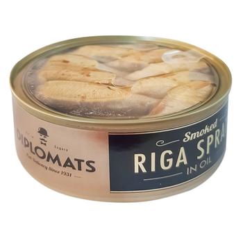 Sprats Diplomats canned 240g - buy, prices for COSMOS - photo 1