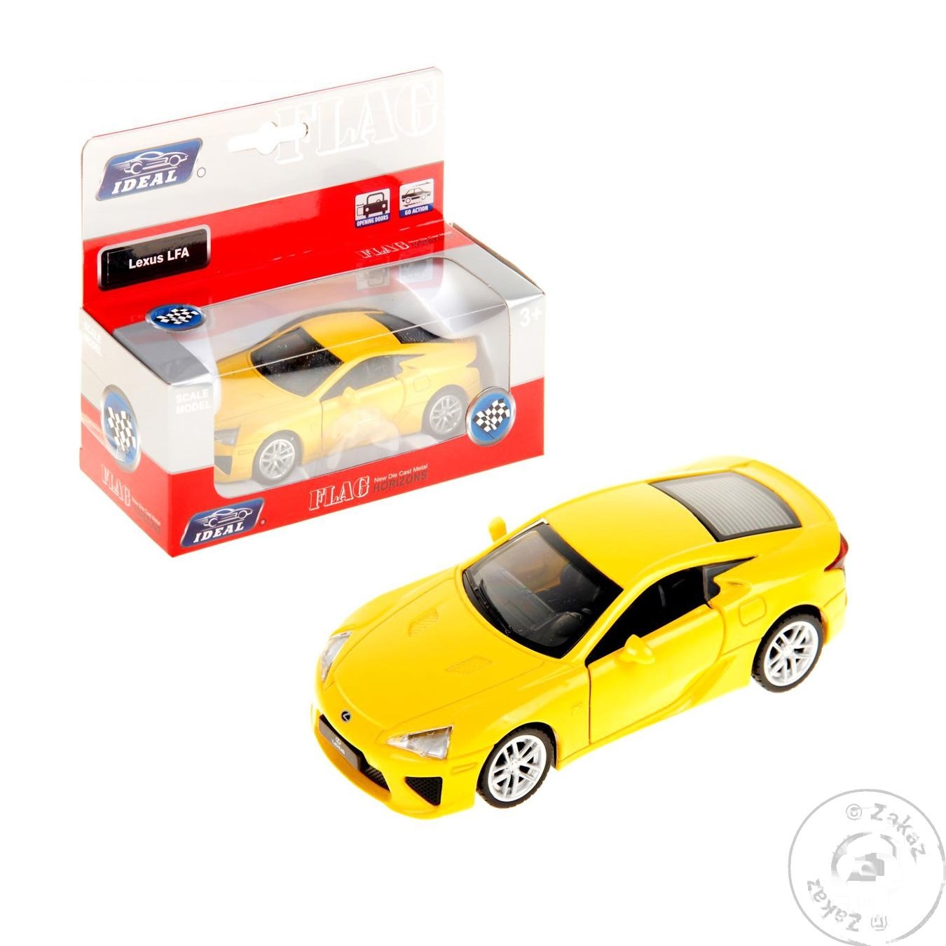 

Игрушка Автопром Lexus машина металлическая 1:43 67309
