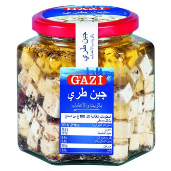 Gazi Cheese with Herbs in Oil 45% 300g - buy, prices for - photo 1