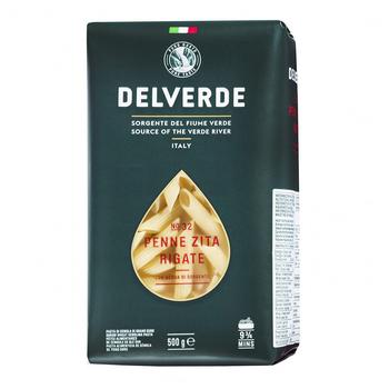 Delverde №32 Penne Zita Rigate Pasta 500g - buy, prices for Tavria V - photo 1