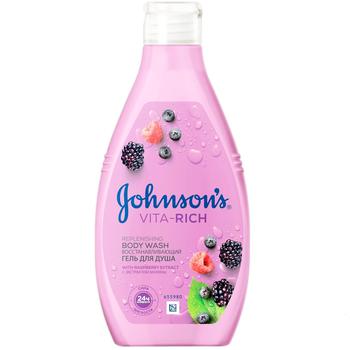 Johnson's Body Care Vita-Rich With Wild Berry For Shower Gel 750ml - buy, prices for NOVUS - photo 1