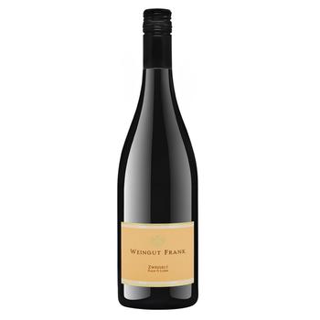 Вино Weingut Frank Zweigelt Kalk & Loess червоне сухе 12,5% 0,75л - купити, ціни на Біотус - фото 1