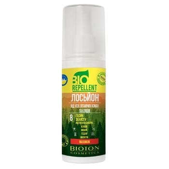 Спрей-лосьйон від укусів усіх літаючих комах та кліщів BIO REPELLENT Max imum 8 годин захисту 100мл