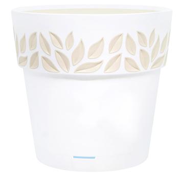 Stefanplast Opera Cloe White Travertine Pot - buy, prices for MegaMarket - photo 1