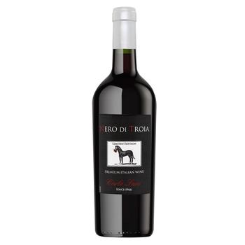 Carlo Sani Nero Di Troia Red Dry Wine 15% 0.75l - buy, prices for NOVUS - photo 1