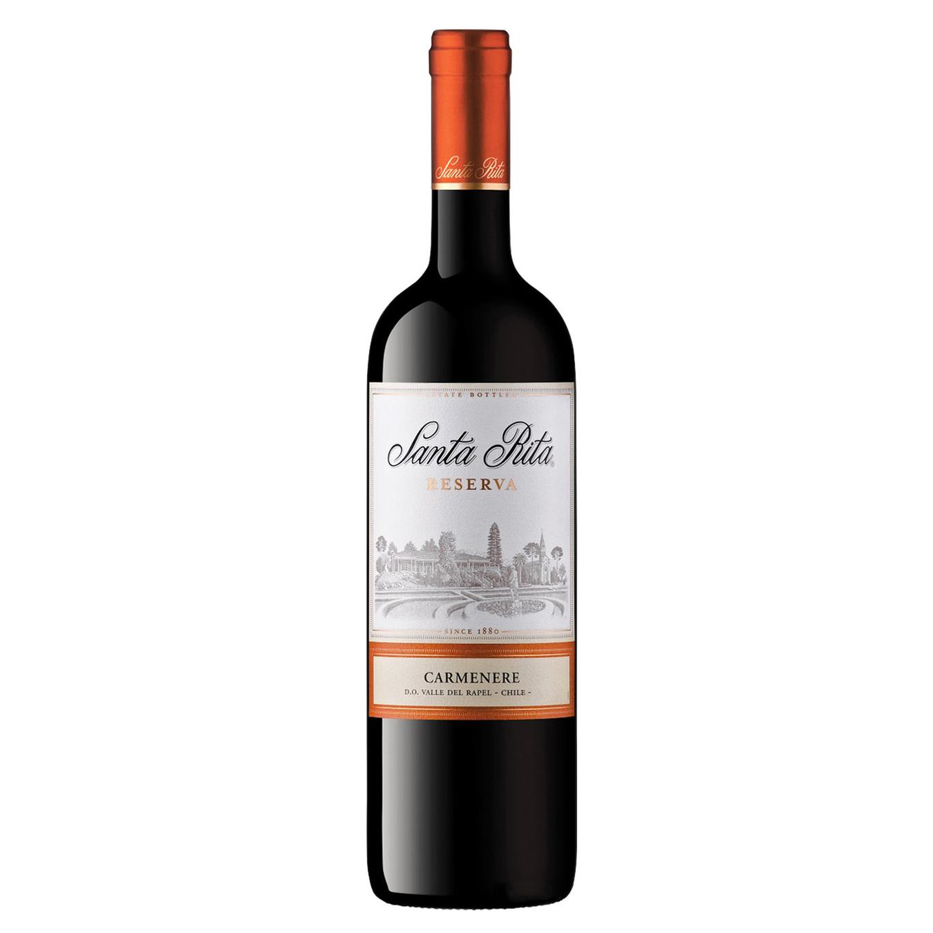 

Вино Santa Rita Reserva красное сухое 14% 0,75л