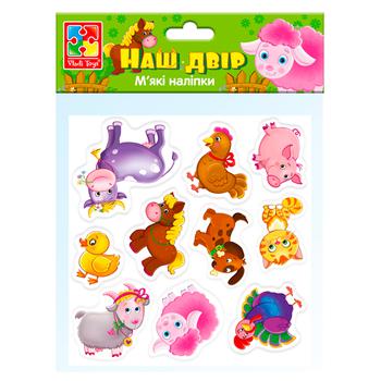 Vladi Toys Our Yard Soft Stickers