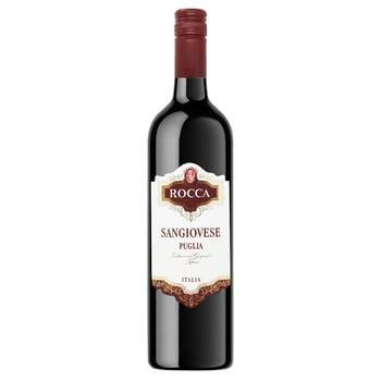 Rocca Sangiovese Puglia IGT red semi-dry wine 12% 0.75l