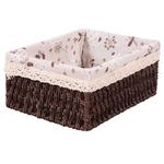 Коробка мебельная с тканью 26x20x12см