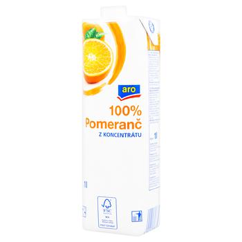 Aro 100% Orange Juice 1l