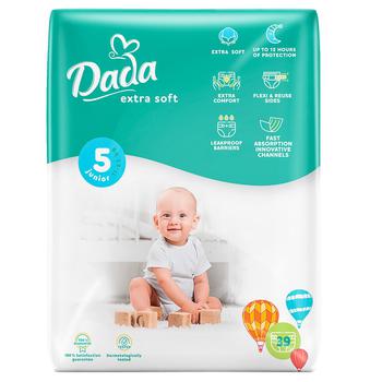 Dada Extra Soft Junior 5 Diapers 11-25kg 39pcs - buy, prices for Auchan - photo 2